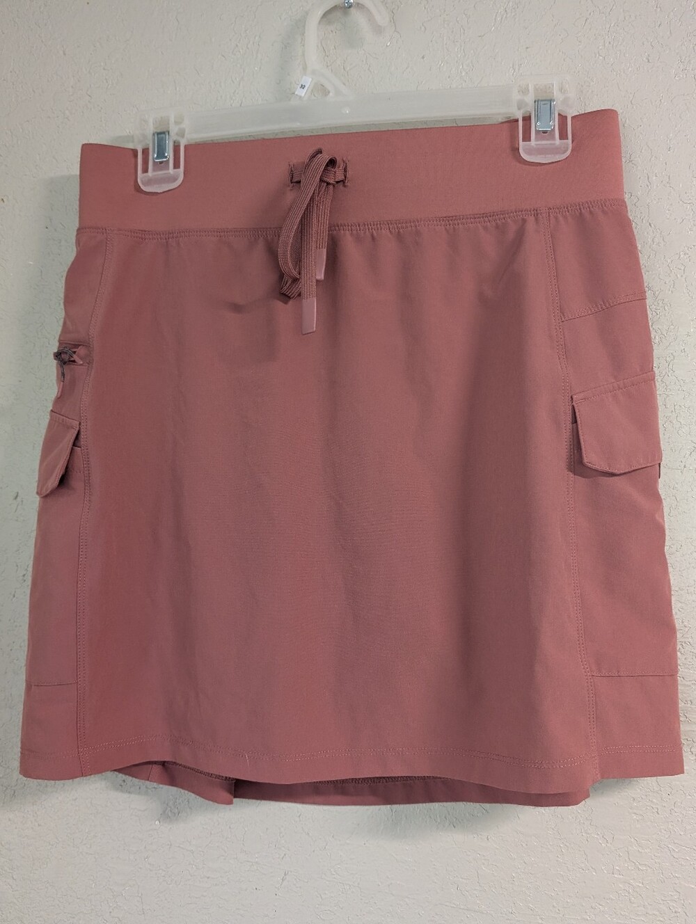 Gerry Utility Skort M Dusty Rose Active Skort Cargo Zip Gorpcore Athleisure